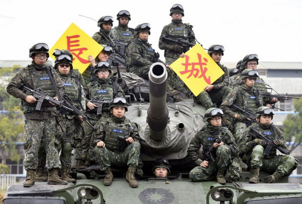 Beijing said it had u00e2u20acu02dcserious concernsu00e2u20acu2122 about the proposed sale of missiles and more than 100 tanks to Taiwan. u00e2u20acu201d AFP pic