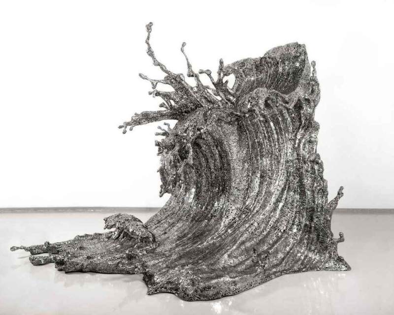 Zheng Luu00e2u20acu2122s 'Water in Dripping. Chao' (2016) will be featured at the Masterpiece London Art Fair. u00e2u20acu2022 Picture courtesy of Sundaram Tagore Gallery via AFP