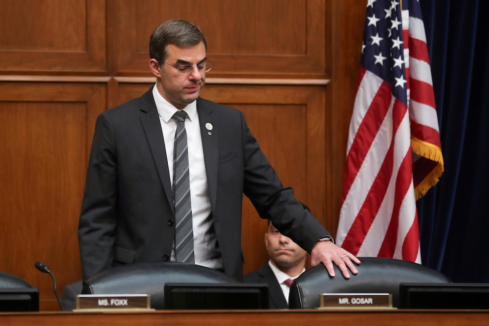 US Representative Justin Amash arrives for a House Oversight Committee Hearing on Capitol Hill in Washington May 22, 2019. u00e2u20acu201d Reuters pic