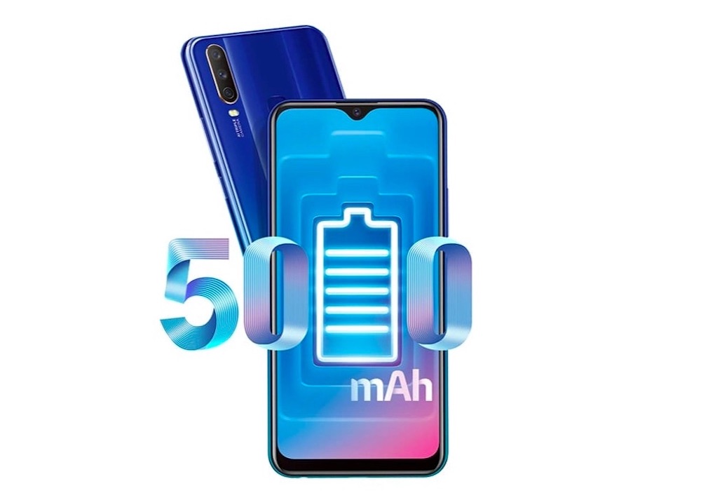 The Vivo Y12 is juiced up by a large 5,000mAh battery. — SoyaCincau pic