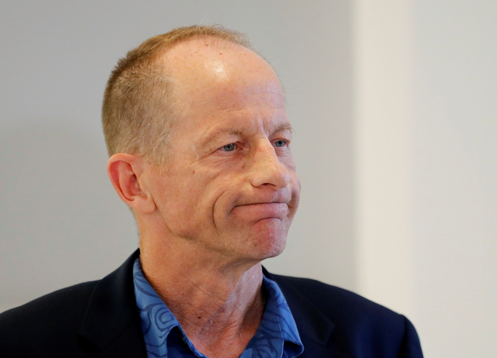 US Assistant Secretary of State for East Asian and Pacific Affairs David Stilwell speaks to reporters as he arrives at Narita international airport in Narita July 11, 2019. u00e2u20acu201d Reuters pic