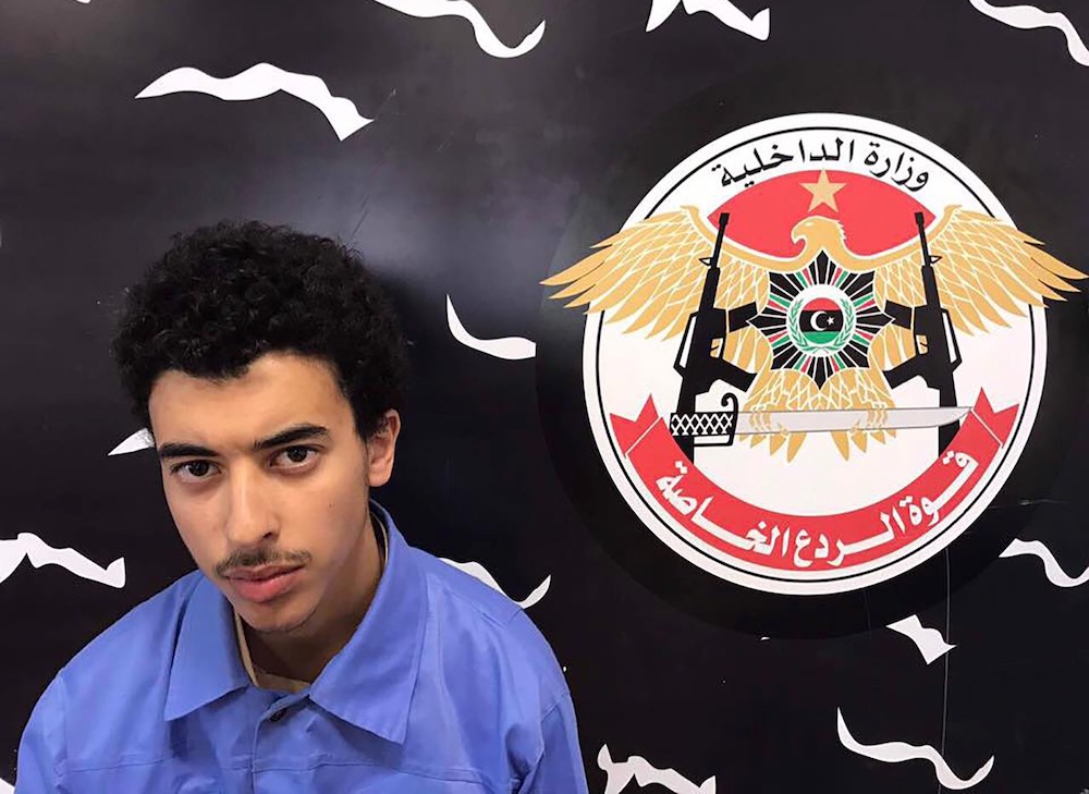 In this file photo taken from the Facebook page of Libya's Ministry of Interior's Special Deterrence Force, Hashem Abedi, the brother of the man who carried out the bombing in Manchester is pictured. u00e2u20acu201d AFP/Libya's Special Deterrence Force pic
