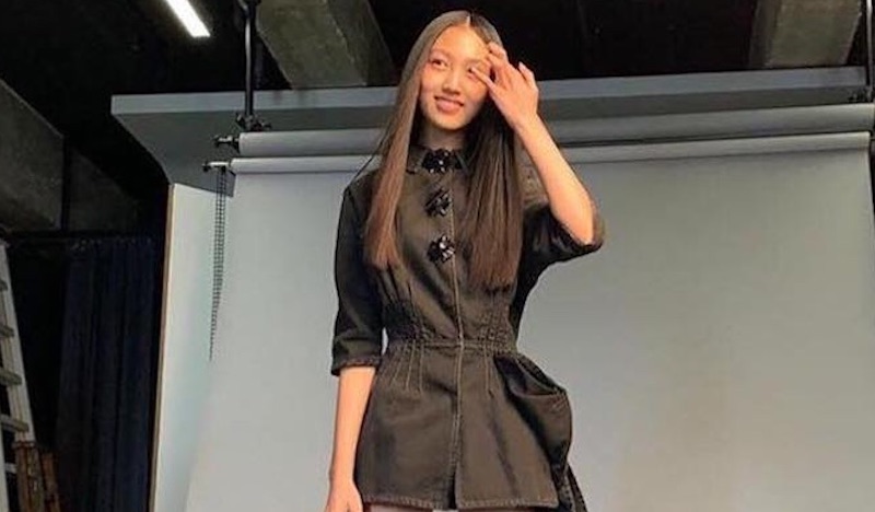 Ella Yam, daughter of Simon Yam, wowed Chinese social media users with her lanky figure after posting behind-the-scenes photos of her shoot with Vogue Taiwan. u00e2u20acu201d Picture courtesy of Instagram/ellayamofficial
