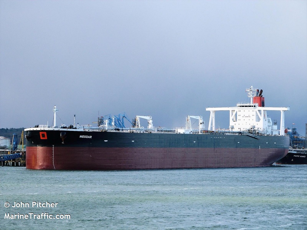 Undated photograph shows the Mesdar, a British-operated oil tanker in Fawley, Britain obtained by Reuters July 19, 2019. u00e2u20acu201d Picture courtesy of John Pitcher via Reuters