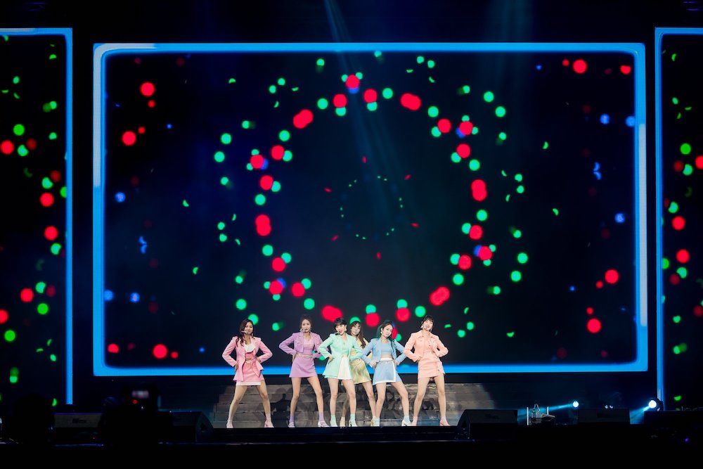 Gfriend put on an energetic performance for the Malaysian fans. u00e2u20acu201d Picture courtesy of MacpiePro