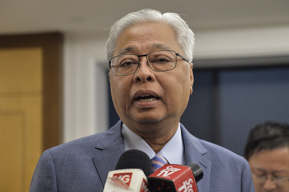 Opposition Leader Datuk Seri Ismail Sabri speaks at Parliament July 3, 2019. u00e2u20acu201d Picture by Miera Zulyana