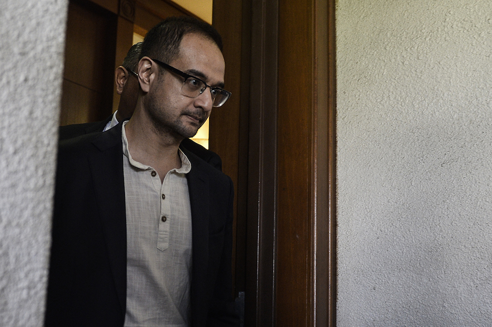 Riza Aziz leaves the Kuala Lumpur High Court July 4, 2019. u00e2u20acu201d Picture by Miera Zulyana