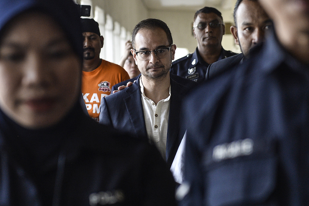 Riza Aziz leaves the Kuala Lumpur High Court July 4, 2019. u00e2u20acu201d Picture by Miera Zulyana