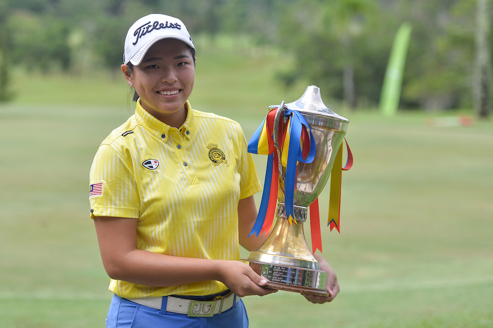 Winnie Ng won her second Selangor Amateur Open in a playoff. u00e2u20acu201du00c2u00a0Picture by Mukhriz Hazimnn