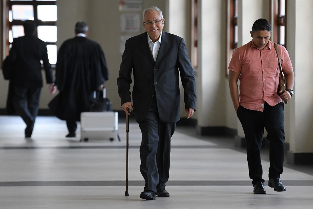 Former SRC International director Datuk Suboh Md Yassin is pictured at the Kuala Lumpur High Court July 8, 2019. u00e2u20acu201d Picture by Ahmad Zamzahuri