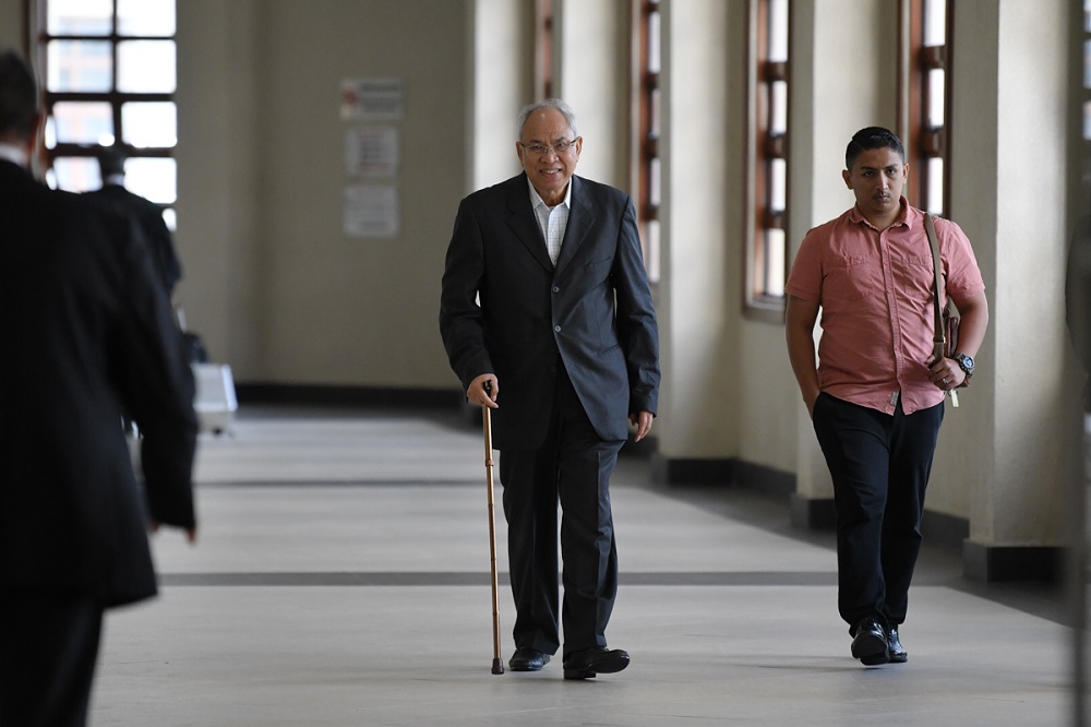 Former SRC International director Datuk Suboh Md Yassin is pictured at the Kuala Lumpur High Court July 8, 2019. u00e2u20acu201d Picture by Ahmad Zamzahuri