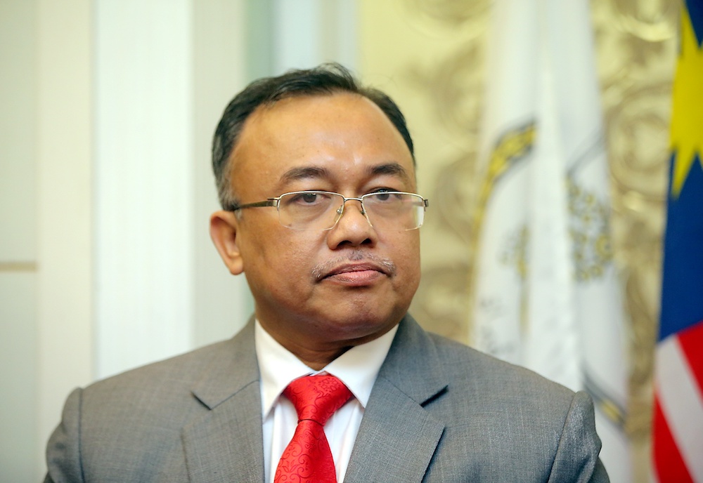 New Ipoh Mayor Datuk Ahmad Suaidi Abdul Rahim attends a press conference at the State Secretariat Building in Ipoh July 9, 2019. u00e2u20acu201d Picture by Farhan Najib