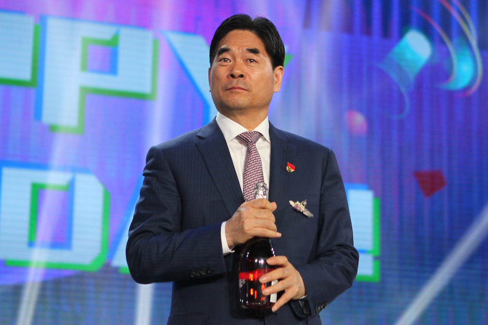 Future Land Development Holdings Ltd Chairman Wang Zhenhua attends an event marking the company's 25th founding anniversary in Changzhou, Jiangsu province, China July 7, 2018. u00e2u20acu201d Reuters picnn