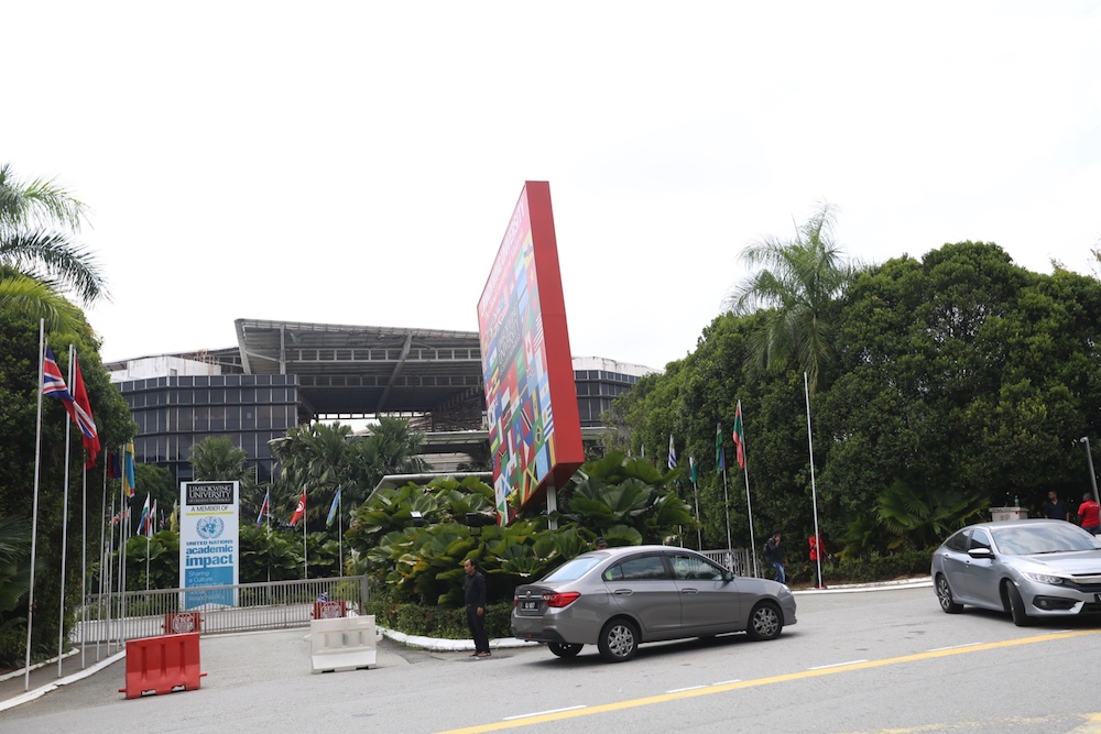 General view of Limkokwing University of Creative Technology in Cyberjaya July 12, 2019. — Picture by Choo Choy May