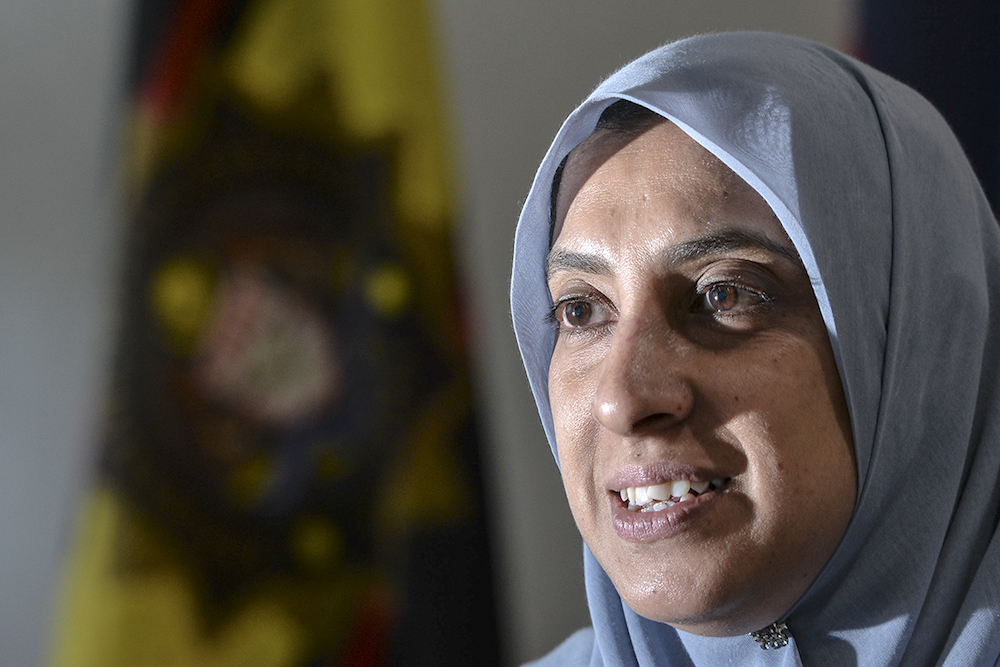 Malaysian Anti-Corruption Commission (MACC) chief commissioner Latheefa Koya speaks to Malay Mail at its headquarters in Putrajaya July 16, 2019. u00e2u20acu201d Picture by Shafwan Zaidon