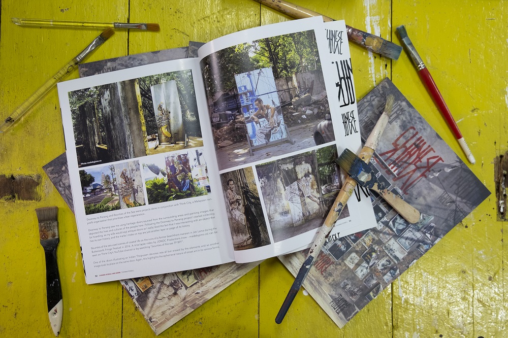 Thomas Powell’s book ‘Chinese Zodiac and More’ is a compilation of his many paintings and murals.