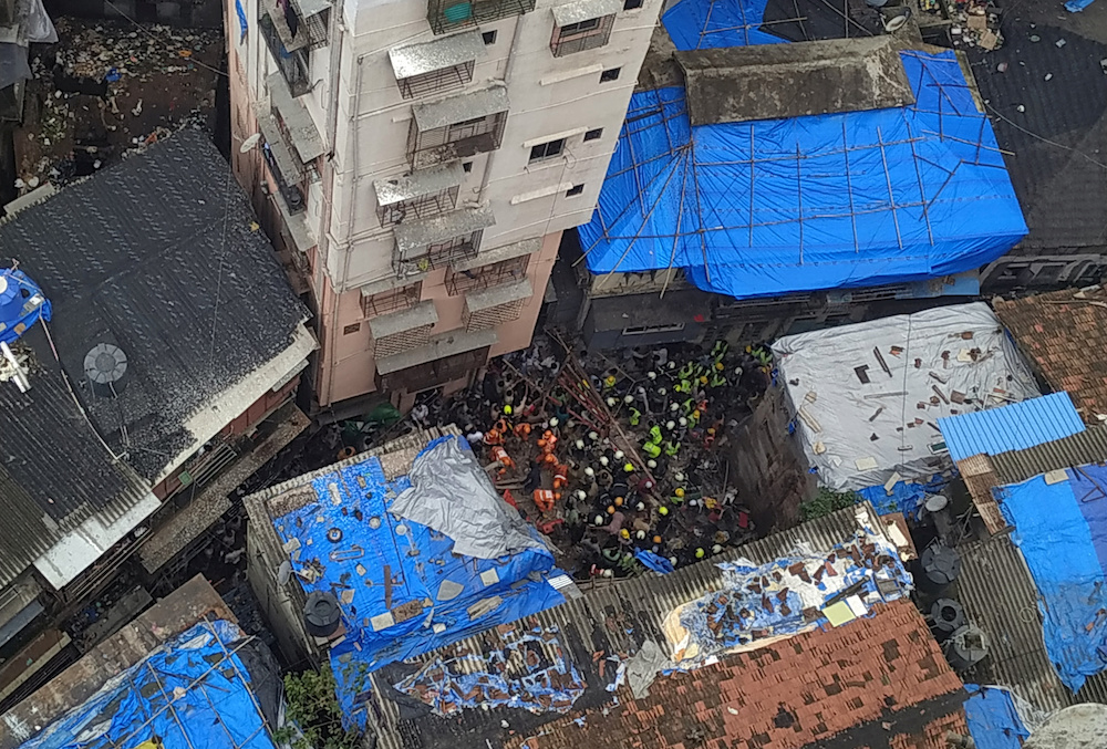 Rescue workers search for survivors at the site of a collapsed building in Mumbai July 16, 2019. u00e2u20acu201d Reuters pic 