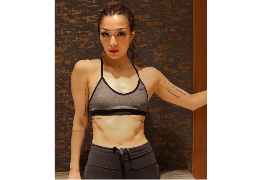 Fighting fit at 47 u00e2u20acu201d Cantopop queen Sammi Cheng maintains a strict diet and exercise routine. u00e2u20acu201d Picture via Instagram/ sammi_chengsauman
