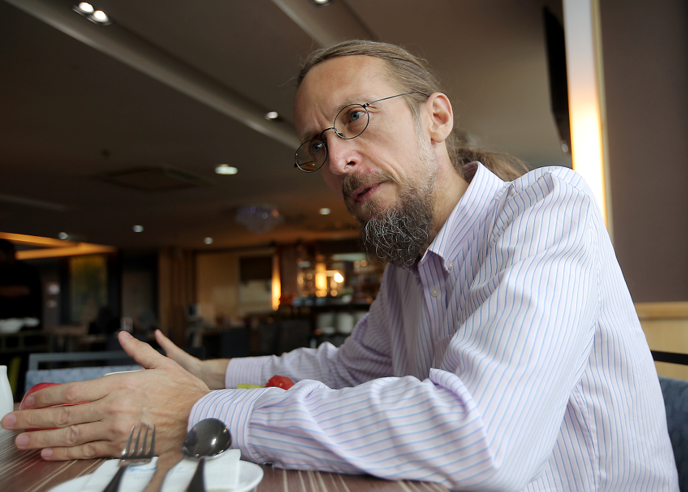 ResourceCo Asia Managing Director Pavel Cech said that the cement kiln used to turn plastic waste to the alternative fuel called processed engineered fuel (PEF) is designed specifically to not release harmful emissions. u00e2u20acu201d Picture by Farhan Najib