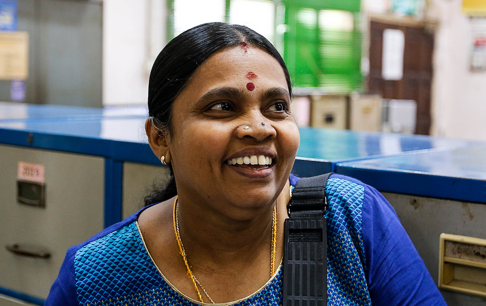 G. Letchumy speaks to reporters during a press conference in George Town July 31, 2019. — Picture by Sayuti Zainudin