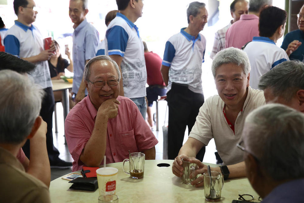 Dr Tan Cheng Bock and Mr Lee Hsien Yang had been seen in walkabouts in the last few months.nu00e2u20acu201d TODAY pic