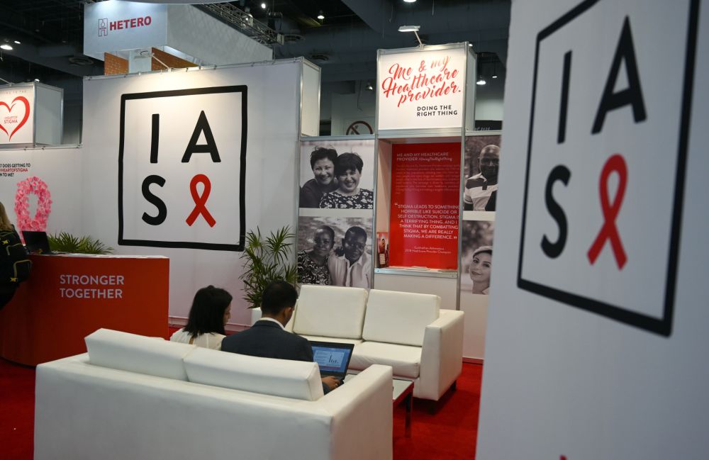 The 10th International AIDS Society (IAS) Conference is taking place in Mexico City. u00e2u20acu201d AFP pic