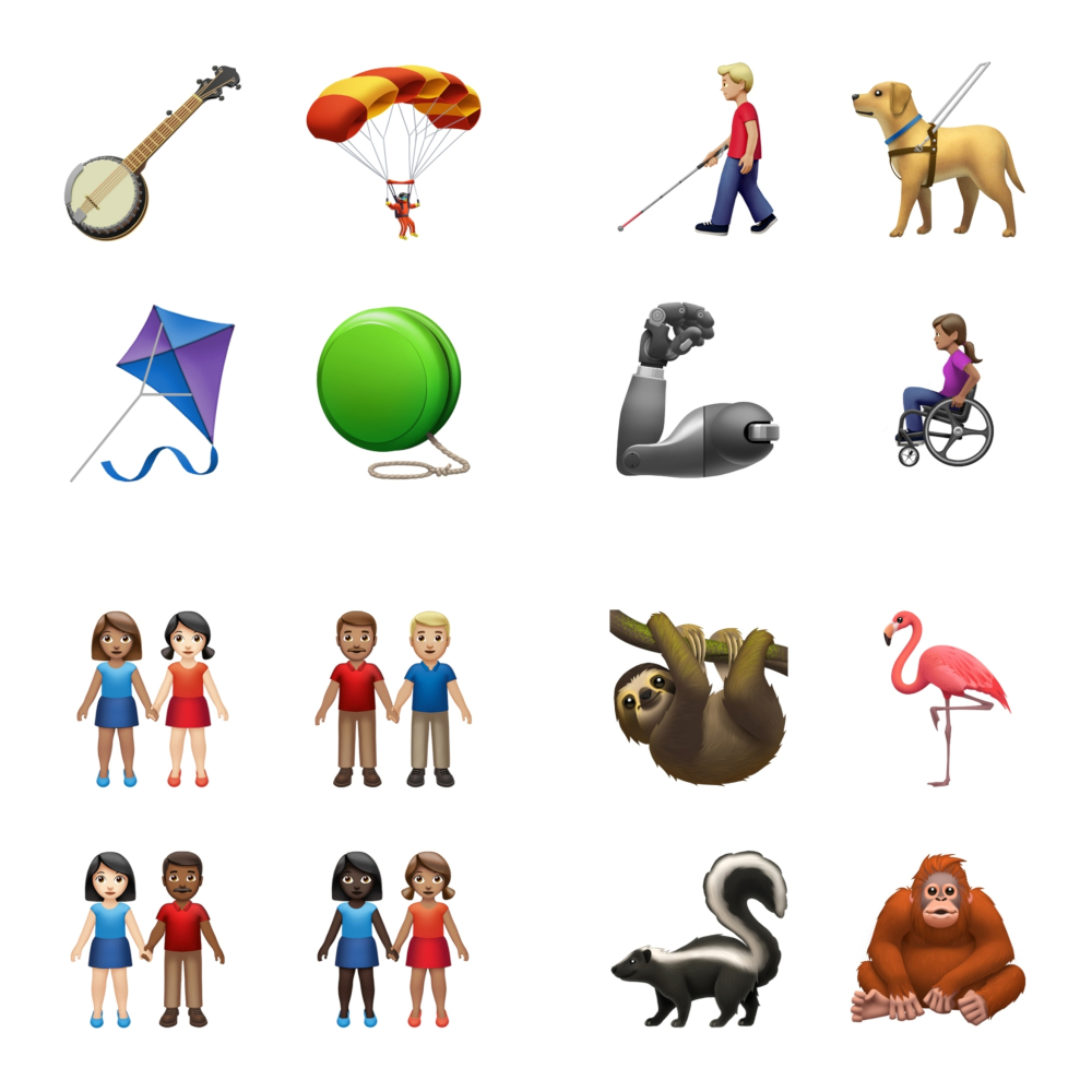 A preview of Appleu00e2u20acu2122s upcoming 2019 emoji. u00e2u20acu201d Picture courtesy of Apple via AFP-Relaxnews