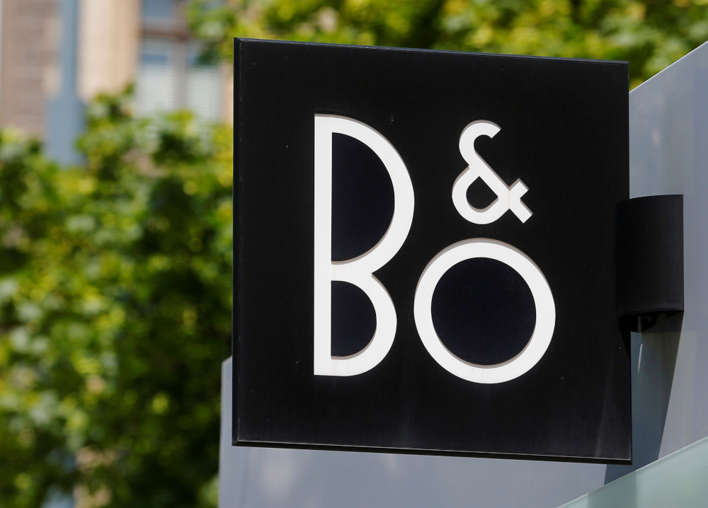 The logo of consumer electronics company Bang & Olufsen is seen at a shop in Vienna, Austria, July 7, 2016. u00e2u20acu201d Reuters pic  