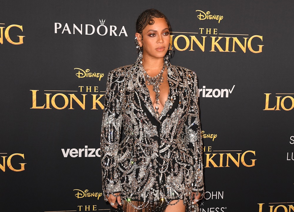 US singer/songwriter Beyonce arrives for the world premiere of Disney's u00e2u20acu02dcThe Lion Kingu00e2u20acu2122 at the Dolby theatre in Hollywood July 9, 2019. u00e2u20acu2022 AFP pic     