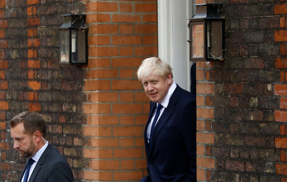 Boris Johnson, a leadership candidate for Britainu00e2u20acu2122s Conservative Party, leaves his office in London, July 22, 2019. u00e2u20acu201d Reuters pic