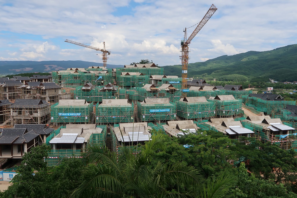 Villas of real estate property u00e2u20acu02dcViva Villau00e2u20acu2122 developed by Ping An Real Estate are seen under construction in Xishuangbanna Dai Autonomous Prefecture, Yunnan Province, China June 20, 2019. u00e2u20acu201d Reuters pic