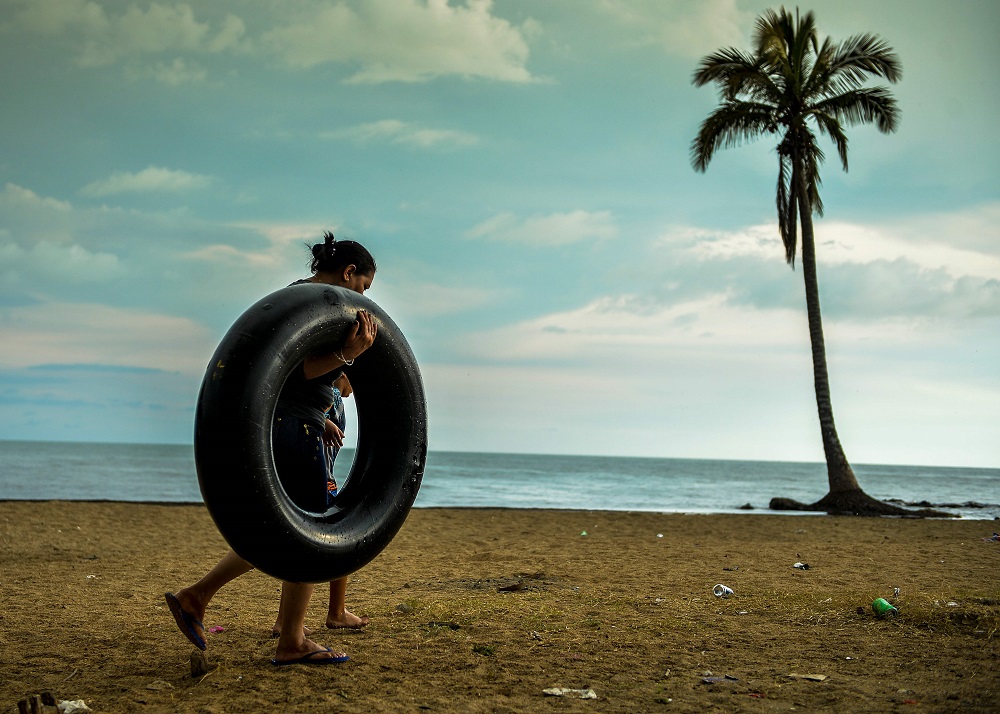 Cubans arrive at Mayabeque beach in Mayabeque province, Cuba July 4, 2019. — AFP pic           