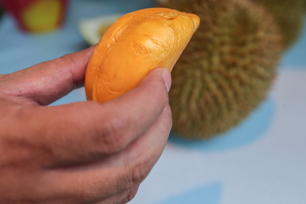 Studies show that durians have heart-healthy monounsaturated fats to help lower bad cholesterol. — Picture by Ahmad Zamzahuri