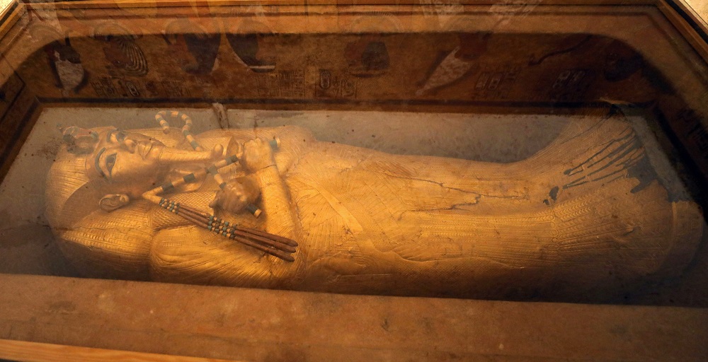 The sarcophagus of boy pharaoh King Tutankhamun is on display in his newly renovated tomb in the Valley of the Kings in Luxor, Egypt January 31, 2019. u00e2u20acu201d Reuters pic