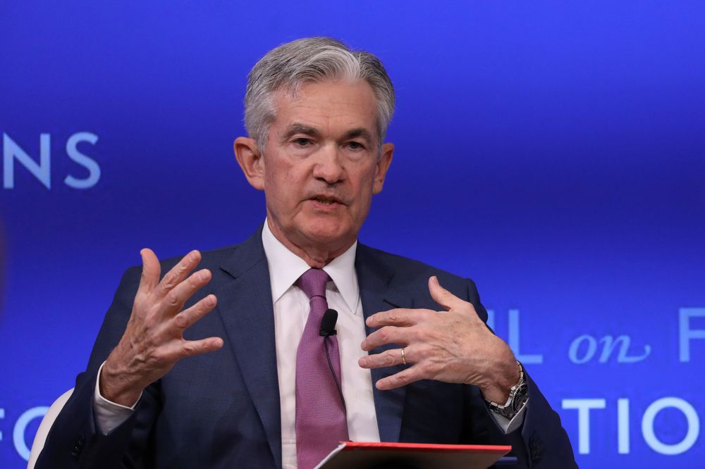 Federal Reserve Chairman Jerome Powell speaks speaks at u00e2u20acu02dcC. Peter McColough Series on International Economics: A Conversation with Jerome H. Powellu00e2u20acu2122 at the Council on Foreign Relations in New York, June 25, 2019. u00e2u20acu201d Reuters pic