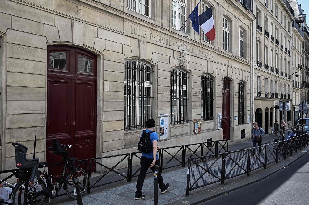 This picture taken on June 27, 2019 shows the Vaugirard elementary school in Paris. u00e2u20acu201d AFP pic        