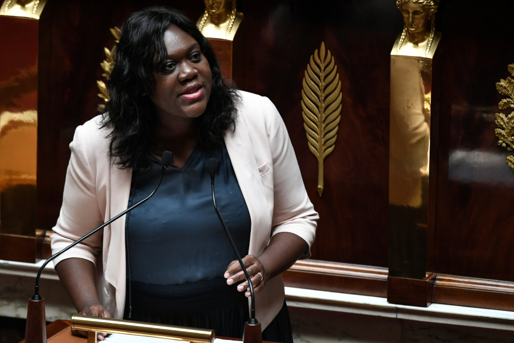French Member of Parliament of the La Republique En Marche party Laetitia Avia speaks during a session at the French National Assembly in Paris, July 3, 2019. u00e2u20acu201d AFP pic