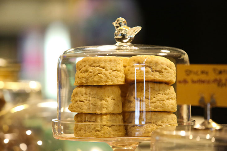 Dine on scones for afternoon tea