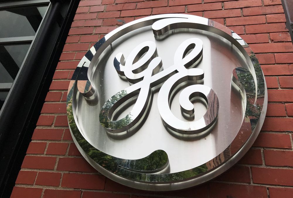 The General Electric Co logo is seen on the companyu00e2u20acu2122s corporate headquarters building in Boston, Massachusetts, US, July 23, 2019. u00e2u20acu201d Reuters pic