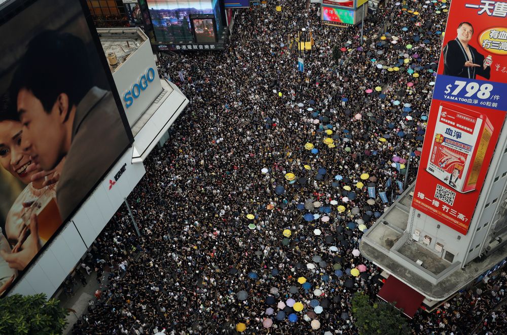 Anti-extradition demonstrators march to call for democratic reforms, in Hong Kong, China July 21, 2019. u00e2u20acu201d Reuters pic