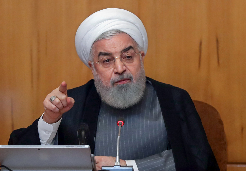 Rouhani said that anyone who should be punished needed to be.. — Iranian Presidency handout pic via AFP