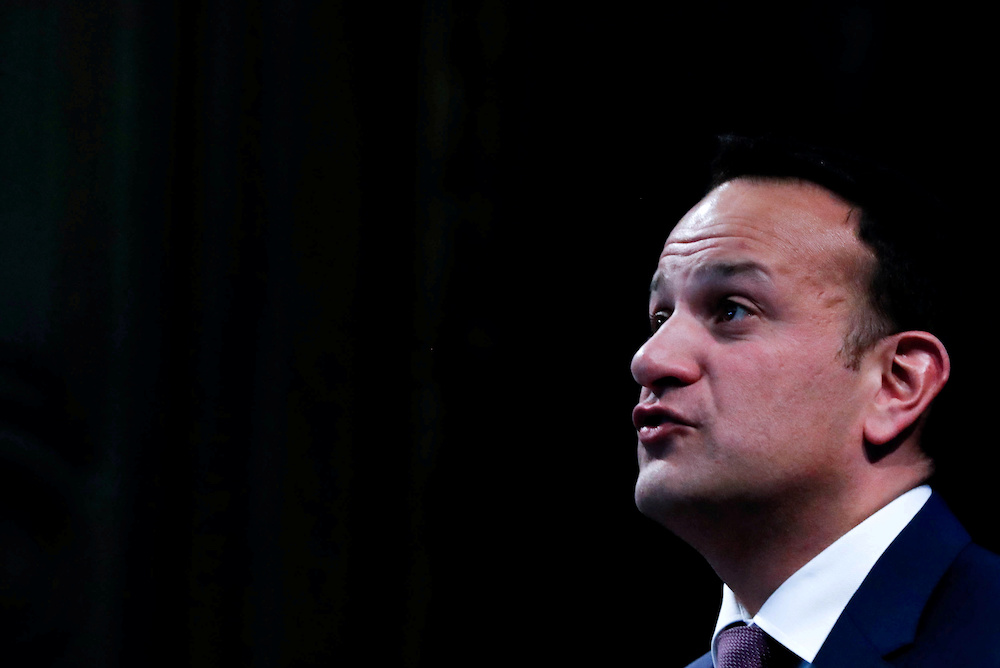 File photo of Irish Prime Minister Leo Varadkar in Leuven, Belgium April 26, 2018. u00e2u20acu201d Reuters picn