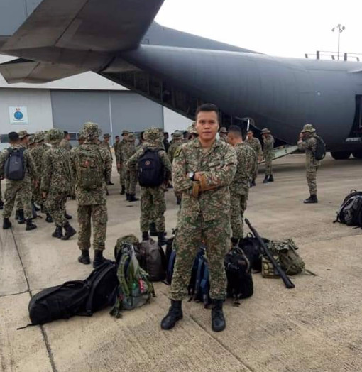 Lans Koperal Moses Logers merupakan salah seorang anggota tentera yang hilang ketika bertugas di Pulau Perak, Kedah pada 19 Julai lalu. u00e2u20acu201d Foto ihsan Facebook/Malaysia Military Powern