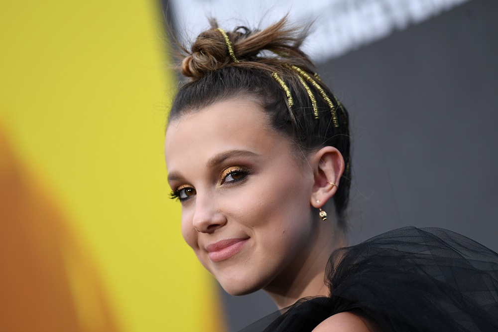 English actress Millie Bobby Brown attends the world premiere of u00e2u20acu02dcGodzilla: King of the Monstersu00e2u20acu2122 at TCL Chinese Theatre in Hollywood May 18, 2019. u00e2u20acu201d AFP pic         