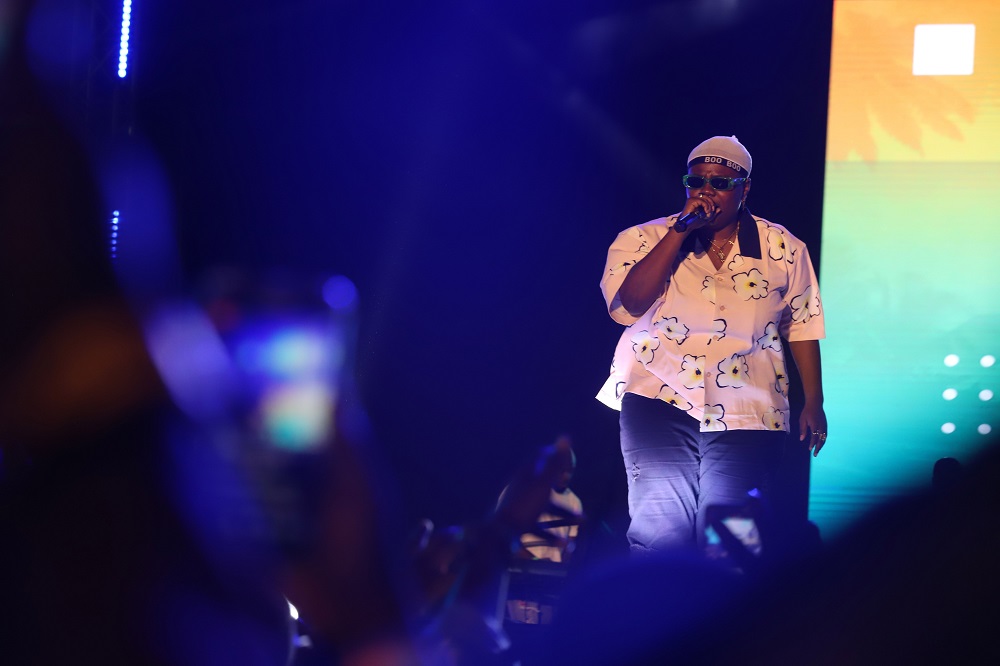 Nigerian singer and entertainer Teniola Apata also known as u00e2u20acu02dcTeniu00e2u20acu2122 performs during The Gidi Culture Festival at Landmark Beach, Oniru in Lagos late April 20, 2019. u00e2u20acu201d AFP pic          