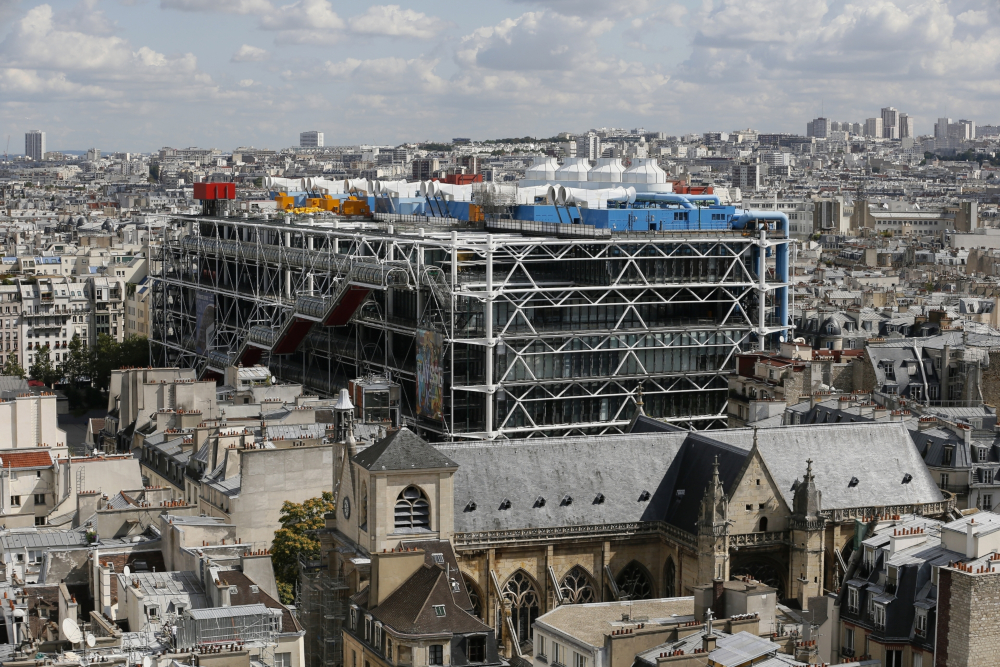 The Pompidou Centre in Paris. u00e2u20acu201d AFP pic