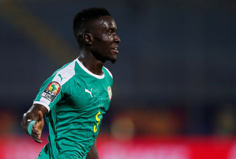 Senegalu00e2u20acu2122s Idrissa Gueye celebrates scoring their first goal during the Africa Cup of Nations 2019 quarter final match against Benin June 30, 2019 in Cairo, Egypt. u00e2u20acu201d Reuters pic 