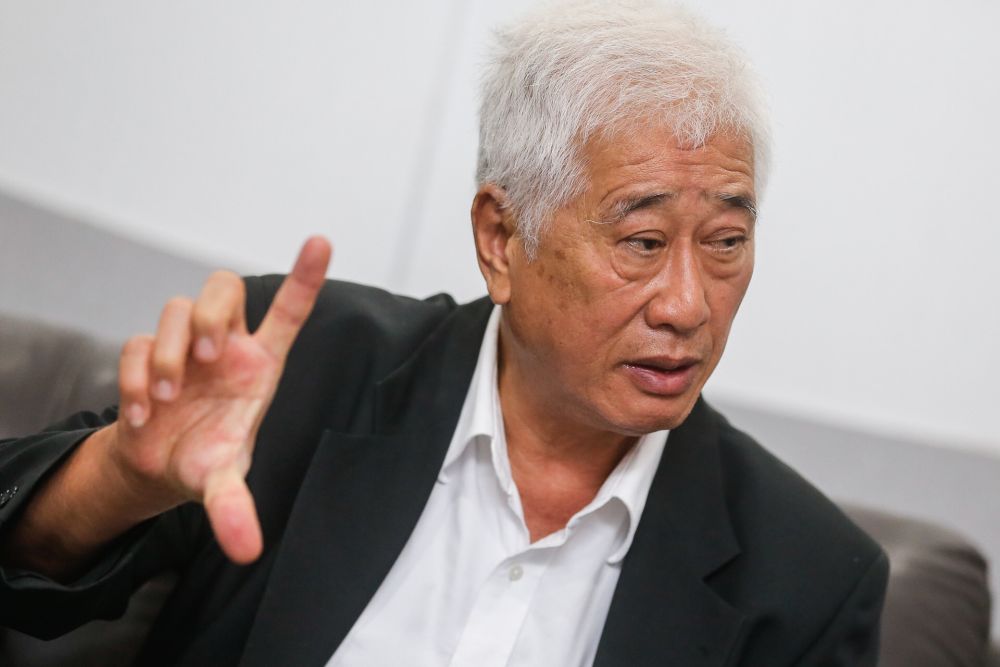 Penang exco Phee Boon Poh speaks to reporters during a press conference on plastic usage at Komtar July 1, 2019. u00e2u20acu201d Picture by Sayuti Zainudin