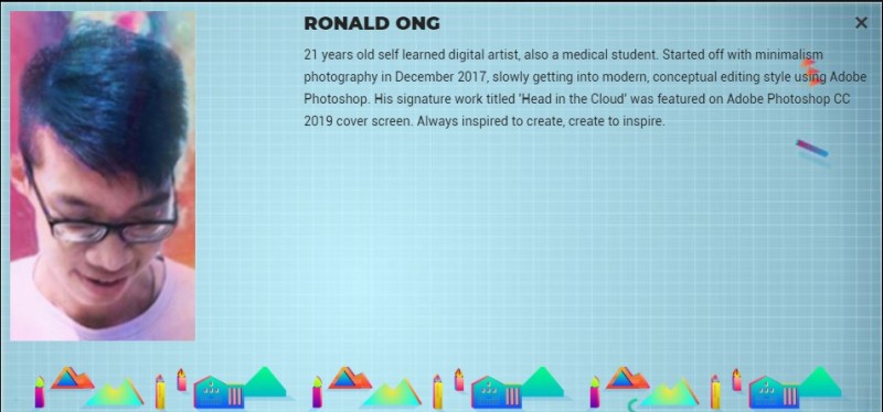 Ong’s speaker profile at last month’s SEA Connect 2019 conference. ― Screengrab from SEA Connect official website
