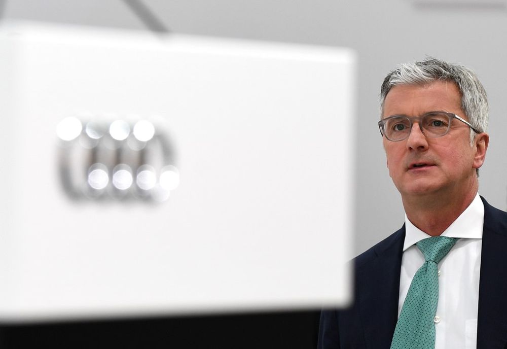 This file photo taken on May 9, 2018 shows Rupert Stadler, then CEO of German car maker Audi, prior to the Audi AG general meeting in Ingolstadt, southern Germany. u00e2u20acu201d AFP pic